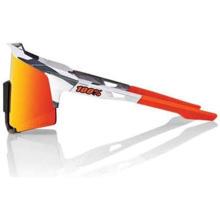 100% 60007-00010 Speedcraft Sunglasses Soft Tact Grey Camo with HiPER Red Lens - HIT a Double - 3