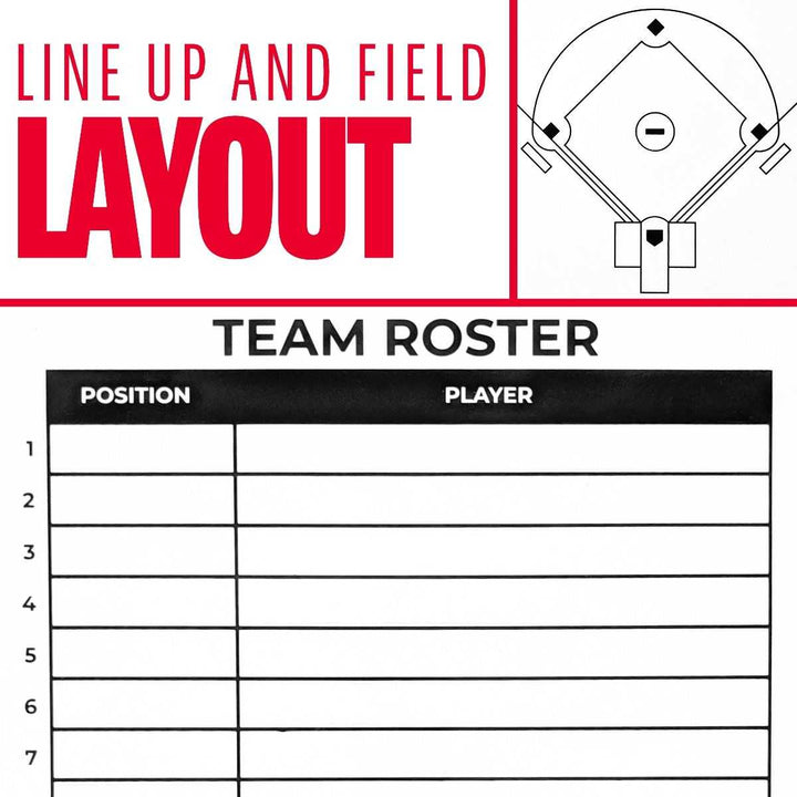 Franklin Sports Coach Clipboard 15.75" x 9" - HIT a Double