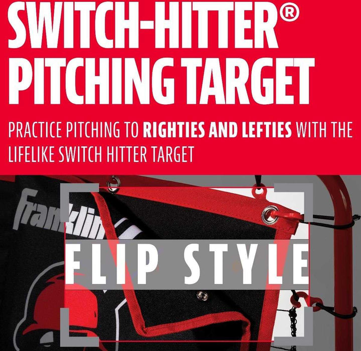 Franklin MLB 55" Switch-Hitter Pitching Target and Rebounder