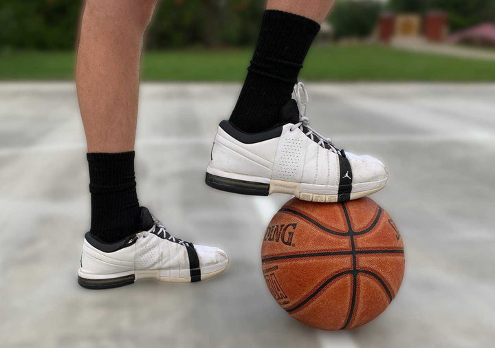 TCK Repreve Crew Socks 3 pack - White - HIT a Double - 6