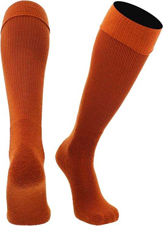 TCK Multisport Acrylic Knee High Tube Socks - Texas Orange - HIT a Double