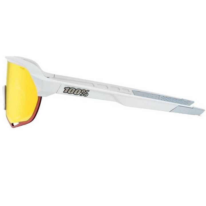 100% 60006-00007 S2 Soft Tact Off White with HiPER Red Multilayer Mirror Lens - HIT a Double - 4