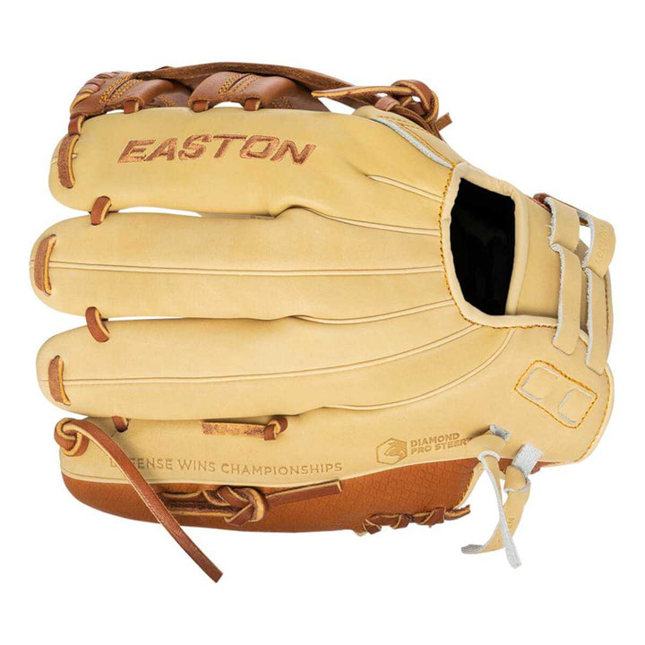 Easton Morgan Stuart 11.50" Elite Fastpitch Infield Glove, MYWHY-ME - Blonde Brown - HIT a Double - 5