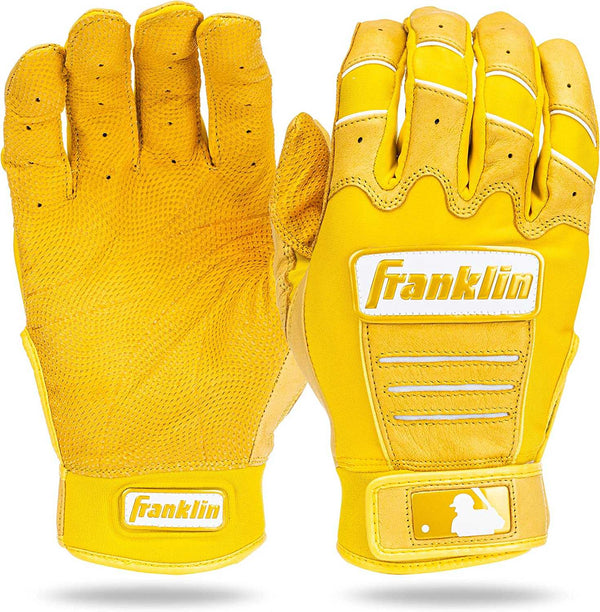 Franklin CFX Pro Adult Batting Glove - Highlight Yellow - HIT a Double - 1
