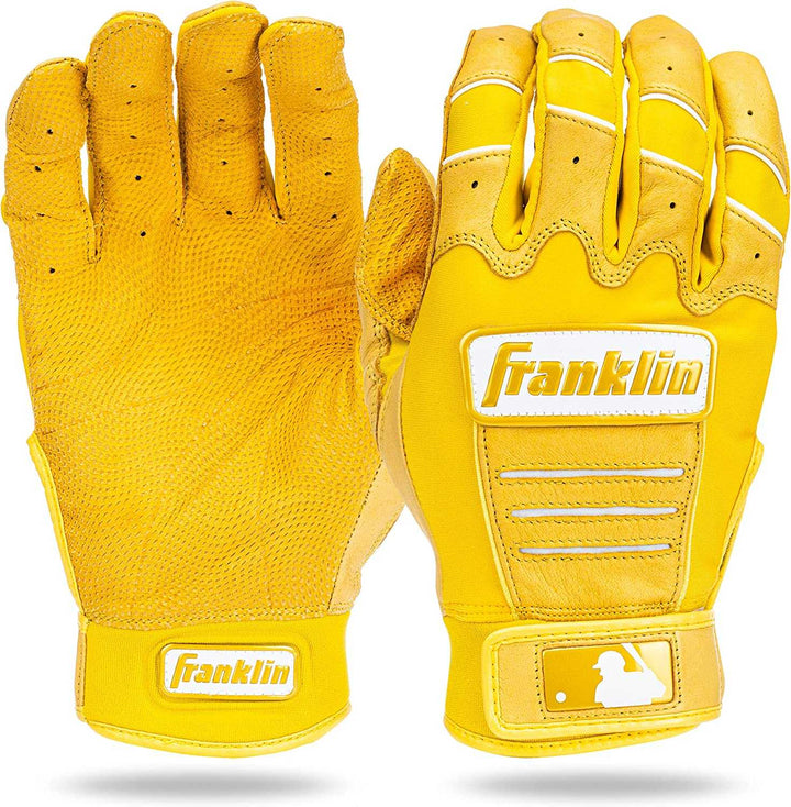 Franklin CFX Pro Adult Batting Glove - Highlight Yellow - HIT a Double - 1