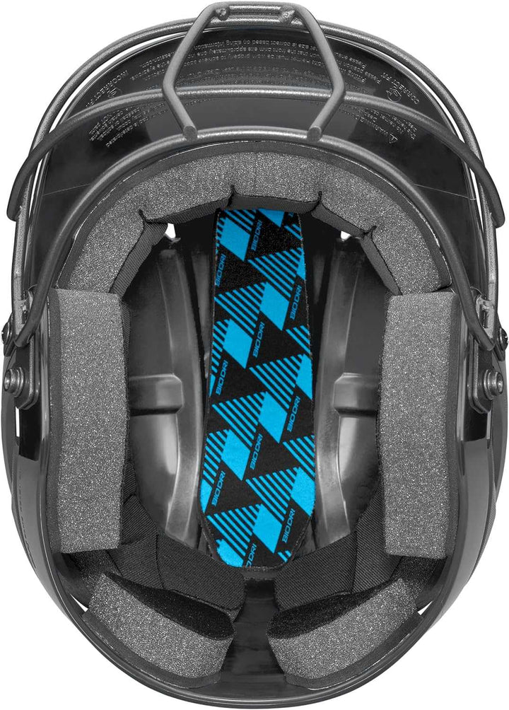 Easton Alpha 3.0 Solid Helmet with Softball Facemask ALPBSB3 - Charcoal - HIT a Double - 3