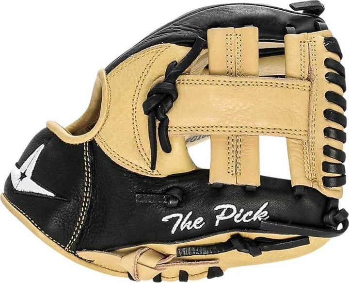 All Star Pro Series "The Pick" 9.50" Training Baseball Glove - Black Blonde