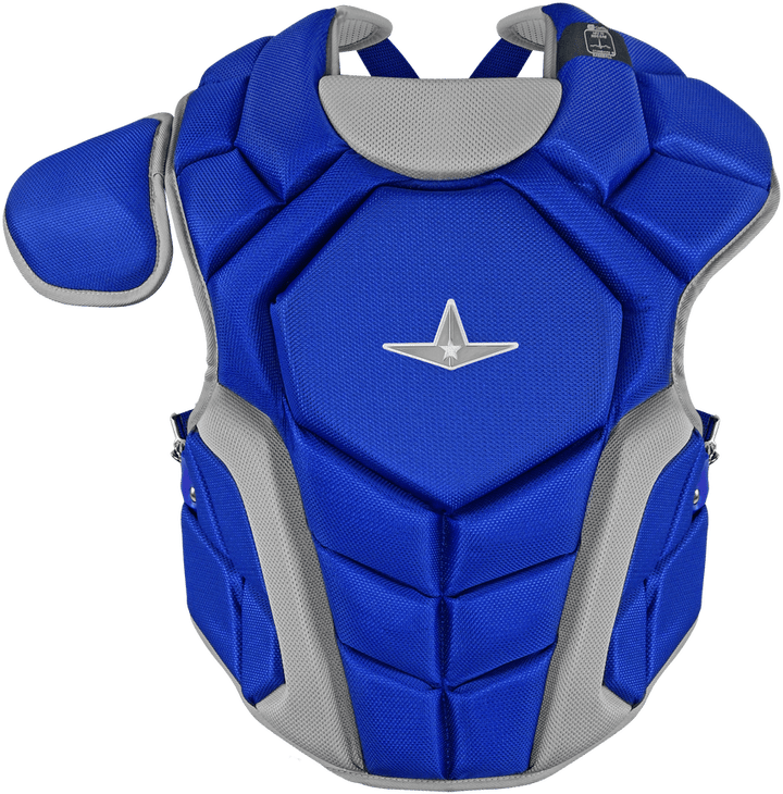 All-Star Top Star Series NOCSAE Catcher's Set (Ages 12-16) - Royal