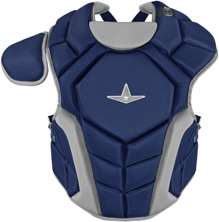All-Star Top Star Series NOCSAE Catcher's Set (Ages 12-16) - Navy