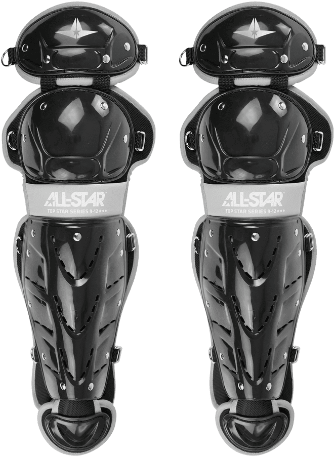 All-Star Top Star Series NOCSAE Catcher's Set (Ages 12-16) - Black