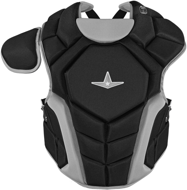 All-Star Top Star Series NOCSAE Catcher's Set (Ages 12-16) - Black