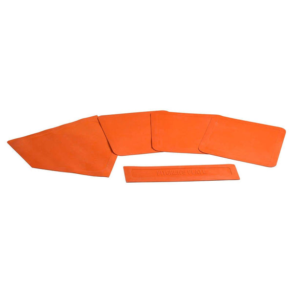 Champro B023 Throw Down Rubber Bases (Set of 5) - HIT a Double