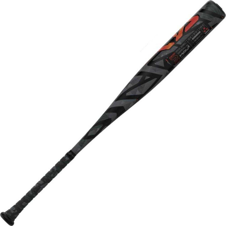 Easton 2024 MAV1 -3 BBCOR Bat EBB4MAV3 - Black Red - HIT a Double - 3