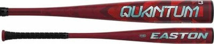 Easton 2024 Quantrum -3 BBCOR Bat EBB4QUAN3 - Black Red - HIT a Double - 1