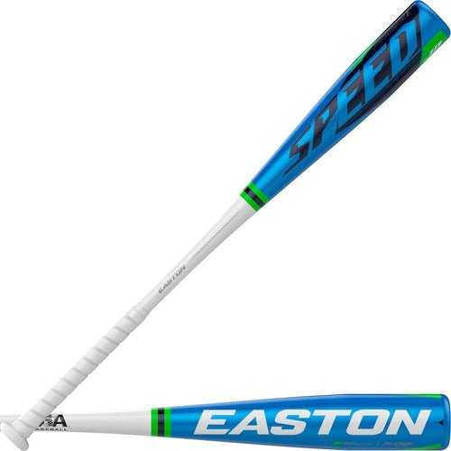 Easton 2022 Speed (-10) USA Approved 2 5/8" Bat YBB22SPD10 - White Blue - HIT a Double