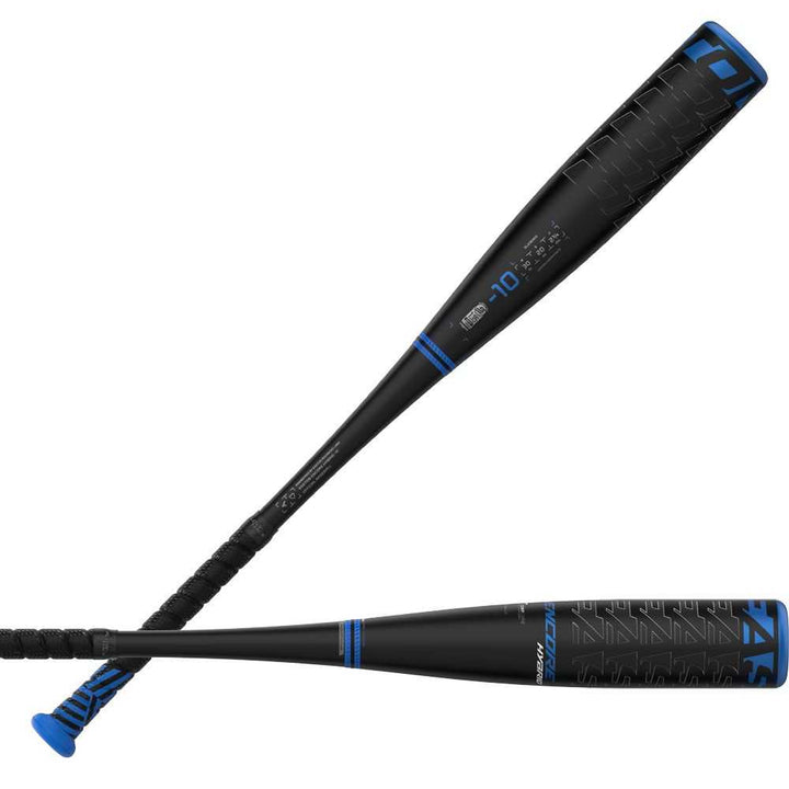 Easton 2023 Encore Hybrid -10 USSSA Bat: - Black Blue - HIT a Double - 1