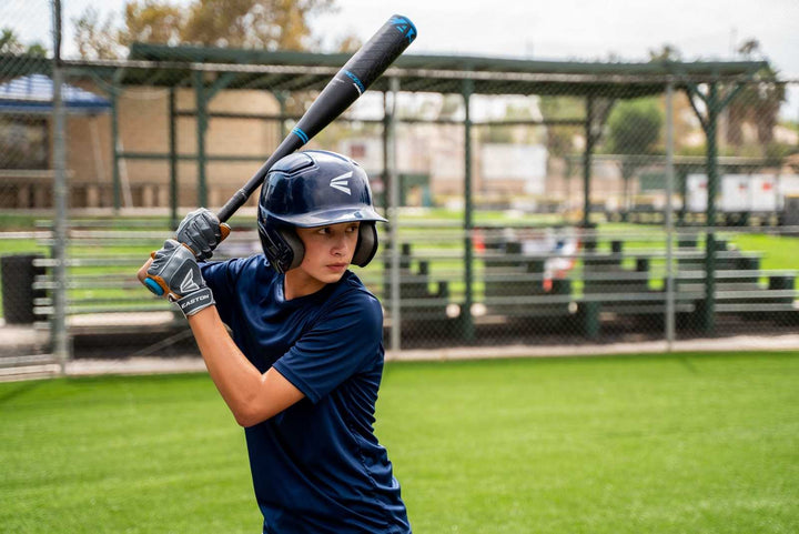 Easton 2023 Encore Hybrid -10 USSSA Bat: - Black Blue - HIT a Double - 4