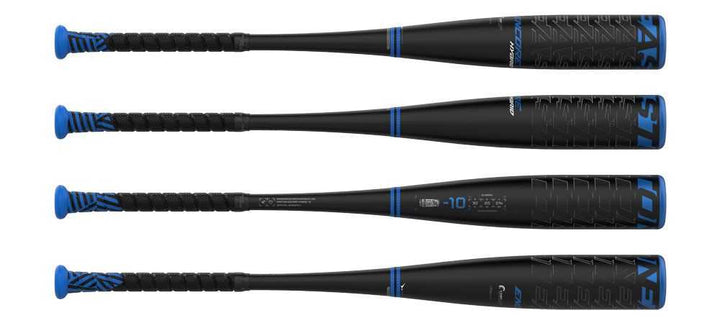 Easton 2023 Encore Hybrid -10 USSSA Bat: - Black Blue - HIT a Double - 2