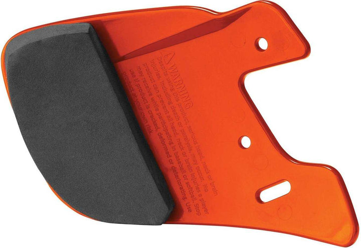 Easton Helmet Extended Jaw Guard - Orange - HIT a Double