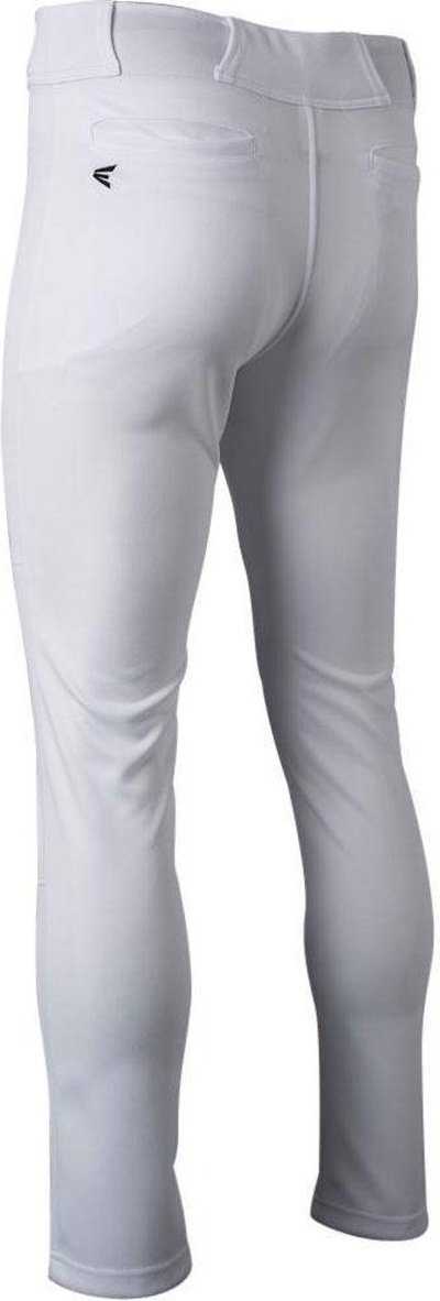 Easton Rival+ Open Bottom Youth Baseball Pants - White - HIT a Double