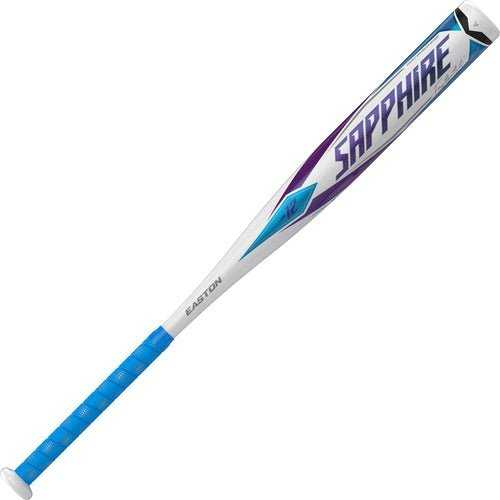 Easton Sapphire (-12) Fastpitch Bat FP22SAP - Gray Blue - HIT A Double
