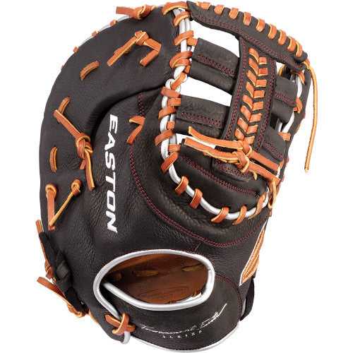 Easton Tournament Elite 12.50" Youth 1st Base Mitt E00683108 - Coffee Tan - HIT a Double - 1