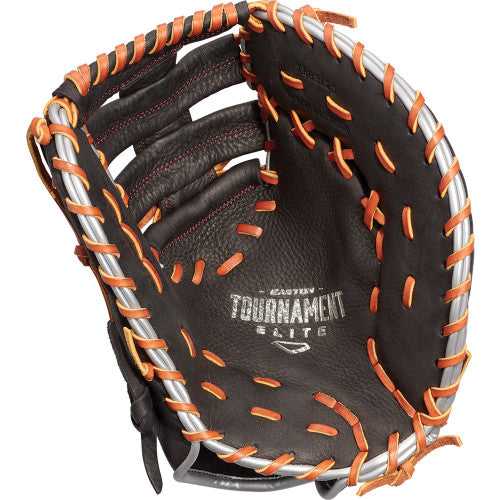 Easton Tournament Elite 12.50" Youth 1st Base Mitt E00683108 - Coffee Tan - HIT a Double - 2
