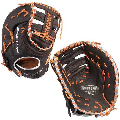 Easton Tournament Elite 12.50" Youth 1st Base Mitt E00683108 - Coffee Tan - HIT a Double - 3