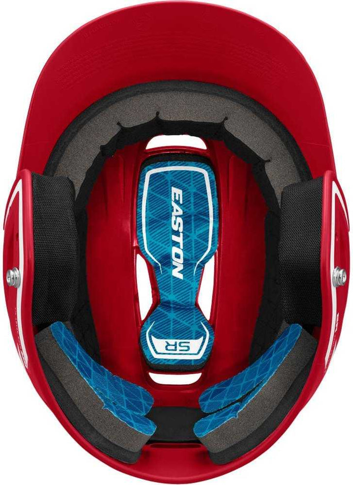 Easton Z5 2.0 Matte Two-Tone Batting Helmet - Red White - HIT a Double