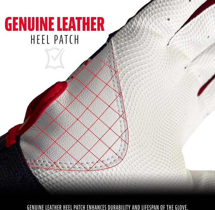 Franklin Digitek Youth Batting Gloves - USA - HIT a Double - 3