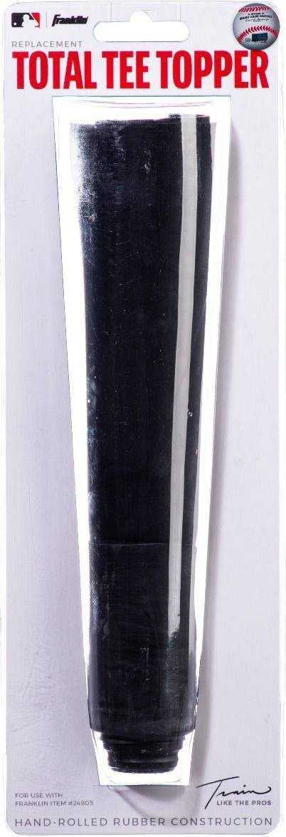 Franklin Sports MLB Total Tee Replacement Tee Topper - Black - HIT a Double