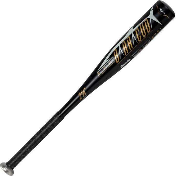 Franklin Barracuda 1100 Series (-11) USA Approved 2 5/8" Tee Ball Bat - Black Gold - HIT a Double