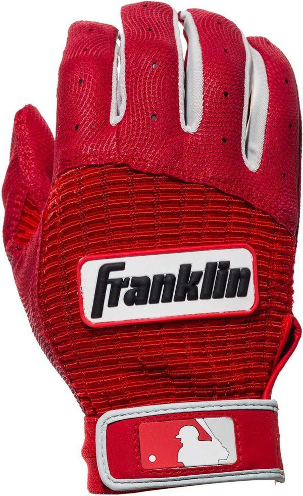 Franklin Pro Classic Batting Gloves - Red - HIT a Double