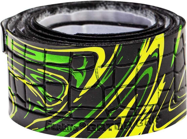 Franklin Sports Gator Grip Bat Grip Tape - Black Green Lime - HIT a Double