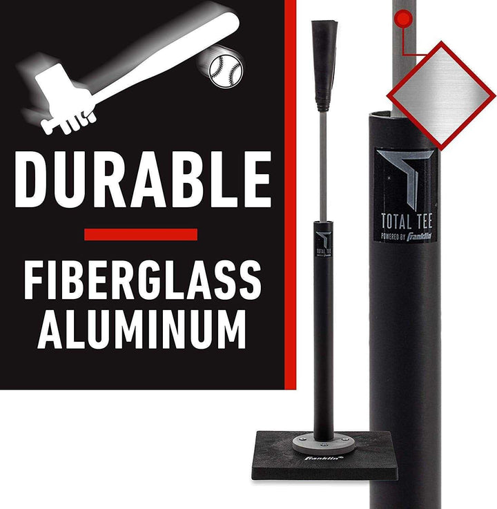 Franklin Sports MLB Total Batting Tee - Black - HIT a Double