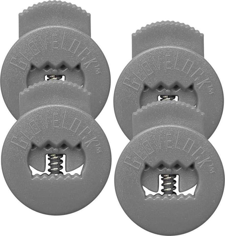 GloveLocks 4 pack - Silver