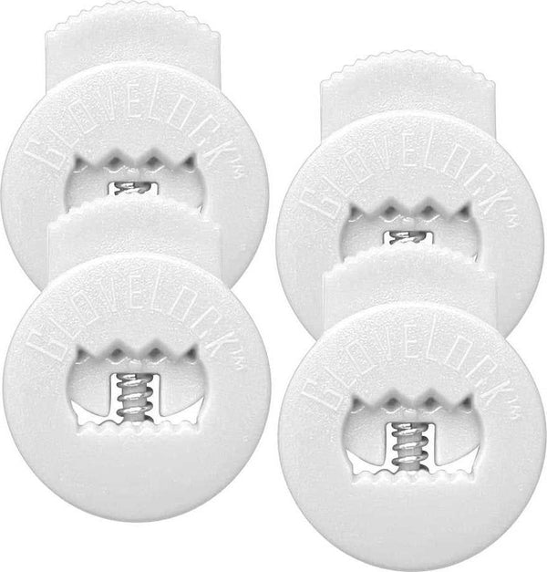 GloveLocks 4 pack - White - HIT a Double - 1
