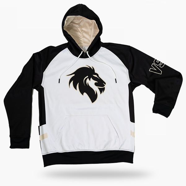 Hoodie BK/WH/VG
