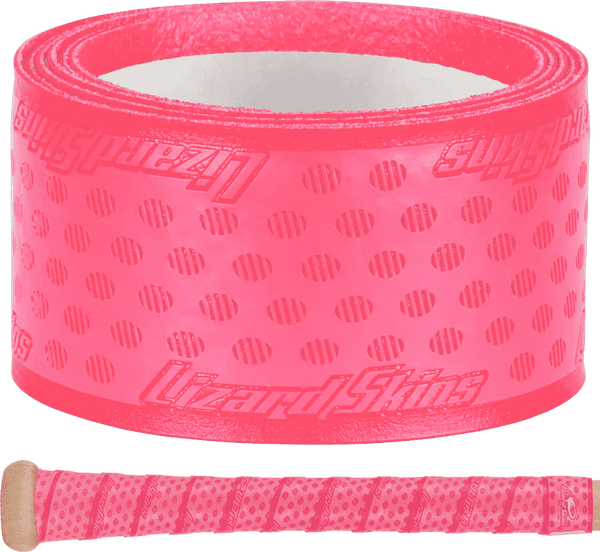 Lizard Skins Ultra Solid Bat Grip - Neon Pink - HIT a Double - 1