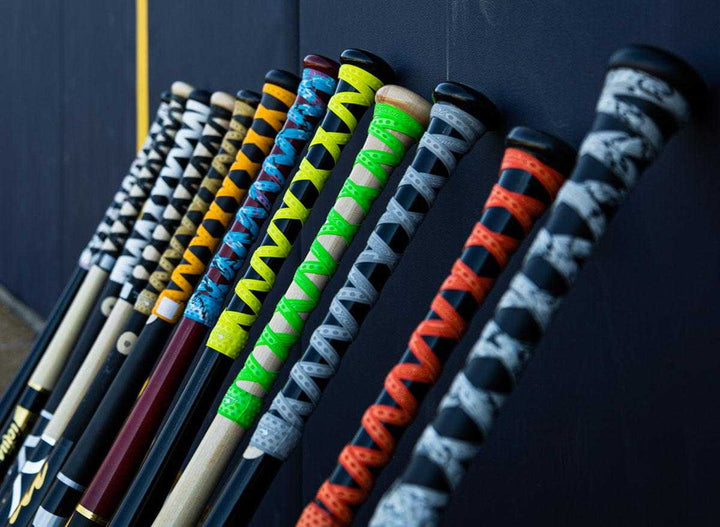 Lizard Skins Ultra X Bat Grip - Crimson Red" - "HIT a Double