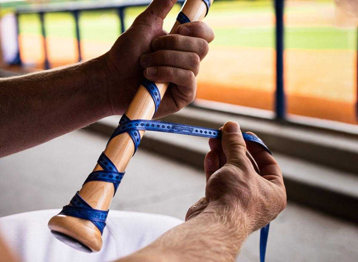 Lizard Skins Ultra X Bat Grip - Royal Blue" - "HIT a Double