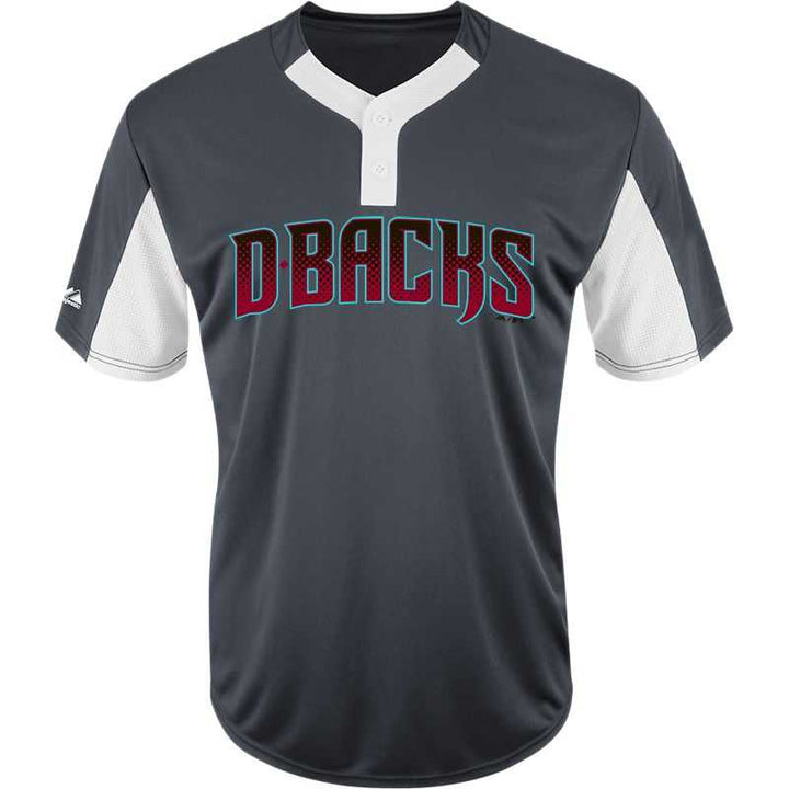 Majestic IY83-I383 MLB Premier Eagle 2-Button Jersey - Diamondbacks - HIT a Double