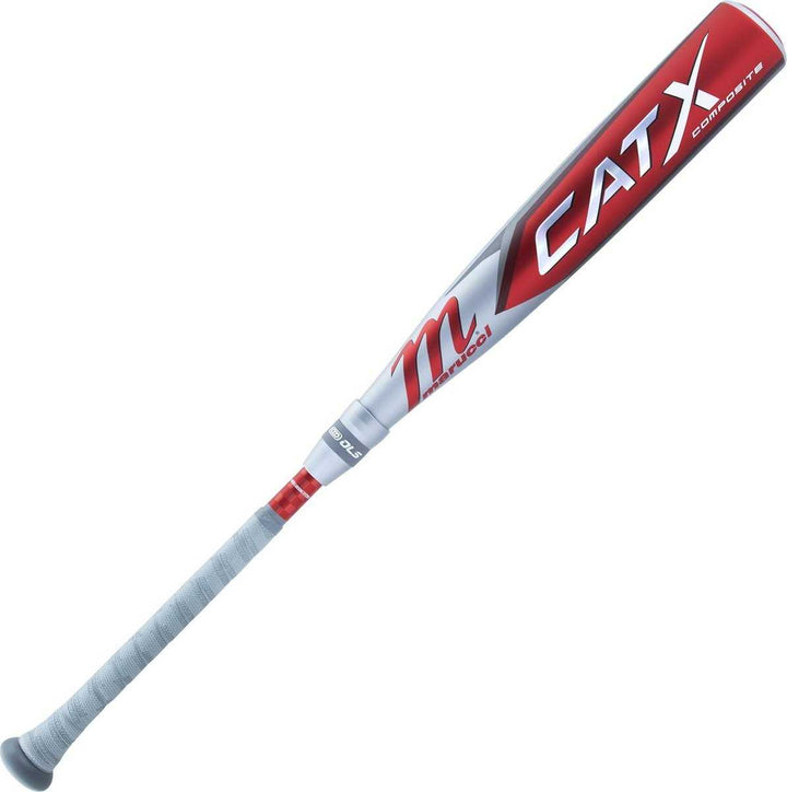 Marucci CatX Composite USSSA -8 Bat - Silver Red - HIT a Double - 4