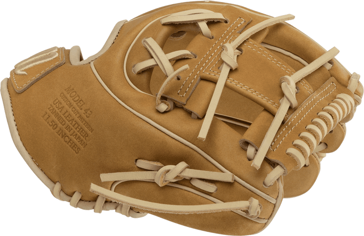 Marucci Cypress M Type 43A2 11.50" Infield Glove MFG2CY43A2-SM/CM - Smoke Camel - HIT a Double - 3
