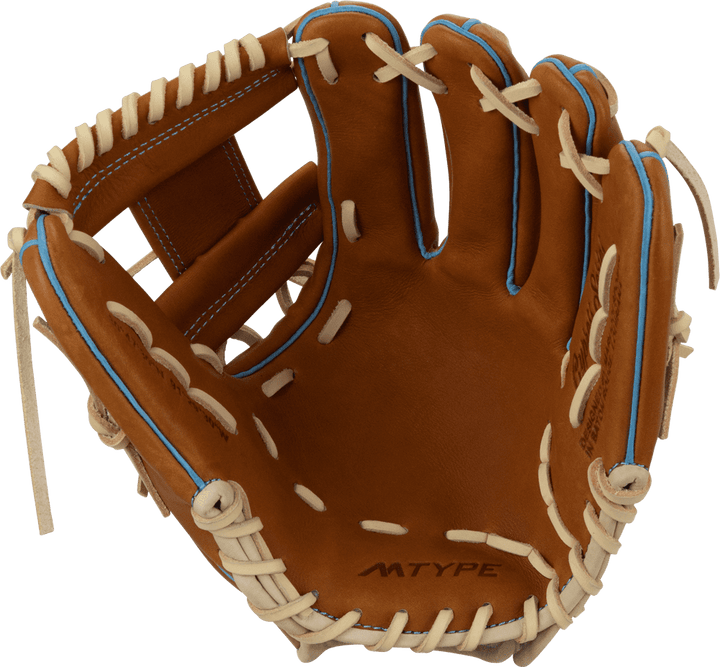 Marucci Cypress M Type 64A2 11.75" Infield Glove MFG2CY64A2 - Toffee Columbia Blue - HIT a Double - 2