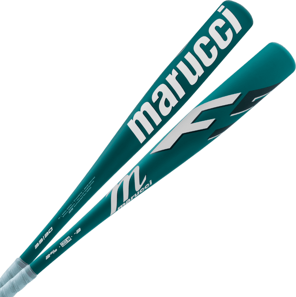 Marucci F5 BBCOR -3 Bat - White Teal - HIT a Double - 1