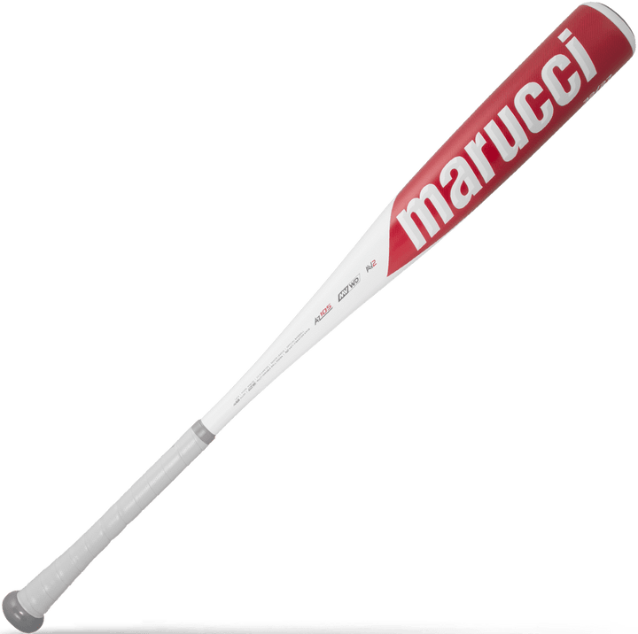 Marucci 2019 CAT8 (-10) Sr League 2 3/4" Bat - White Red - HIT A Double