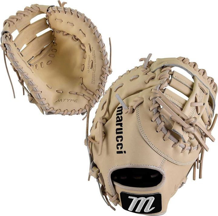Marucci Ascension M Type 37S1 12.50" First Base Mitt - Camel - HIT a Double