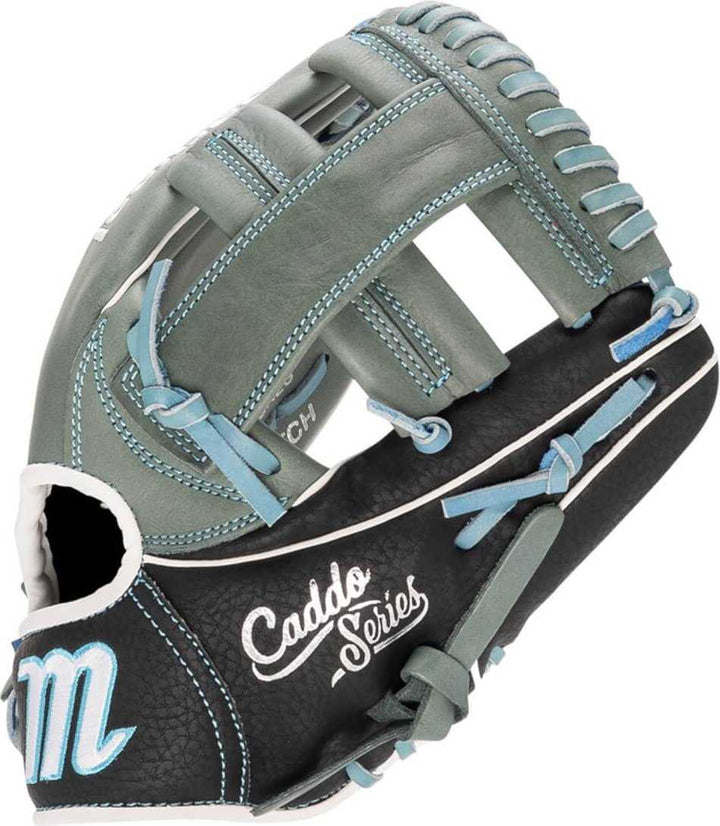 Marucci Caddo Youth Fastpitch 11.00" Utility Glove - Gray Black - HIT a Double