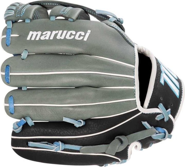 Marucci Caddo S Type 11.00" Single Post Web Utility Glove - Gray Black - HIT a Double